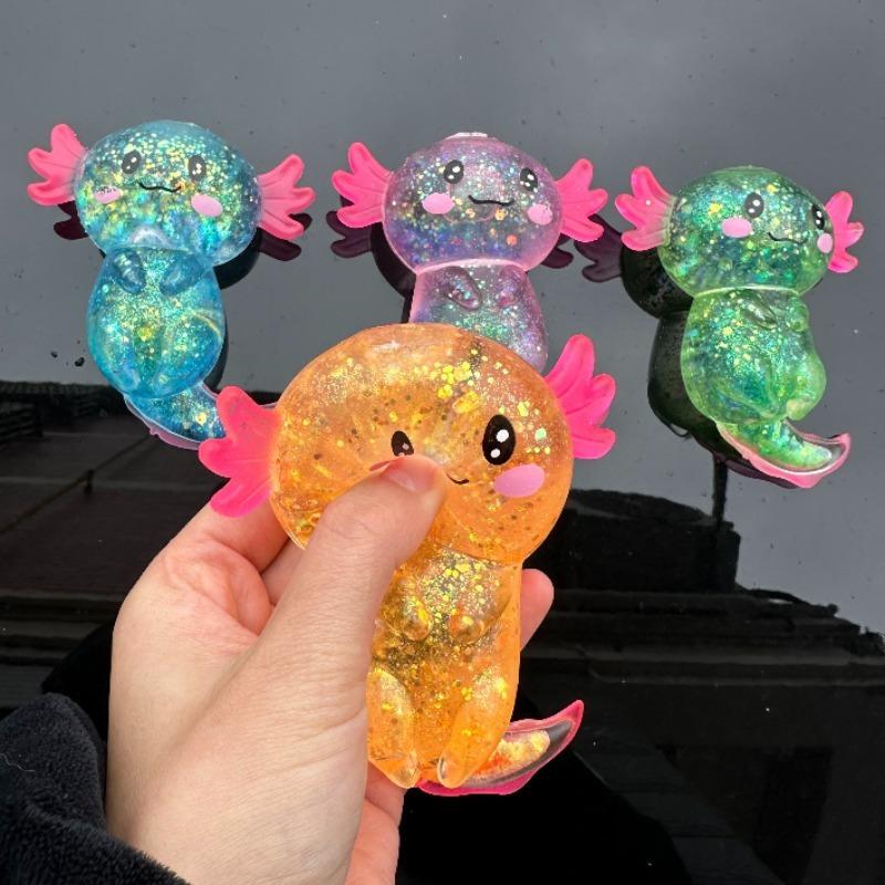 Salamandra Squishy Tabas Maltosio Giocattoli Fidgets Axolotl Elastico Riempito di Zucchero di Malto Divertente da Spremere Articoli per Compleanno Giocattolo Regalo