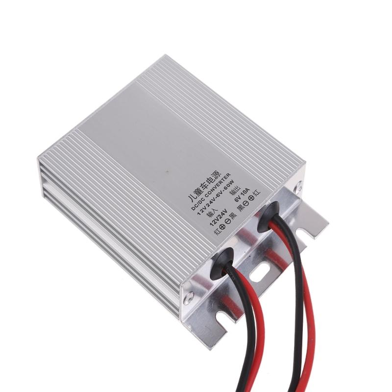 Power Voltage Converter DC 12V/24V To DC 6V 10A,6V 15A,6V 20A 60W 90W 120W Waterproof Voltage Convert Transformer