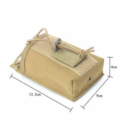 Walkie Talkie Tasche Tragbar Molle Funkgerät Halter Holster Walkie Talkie Tasche Hohe Qualität Universelle Molle Tasche Für EDC Nutzung Wandern