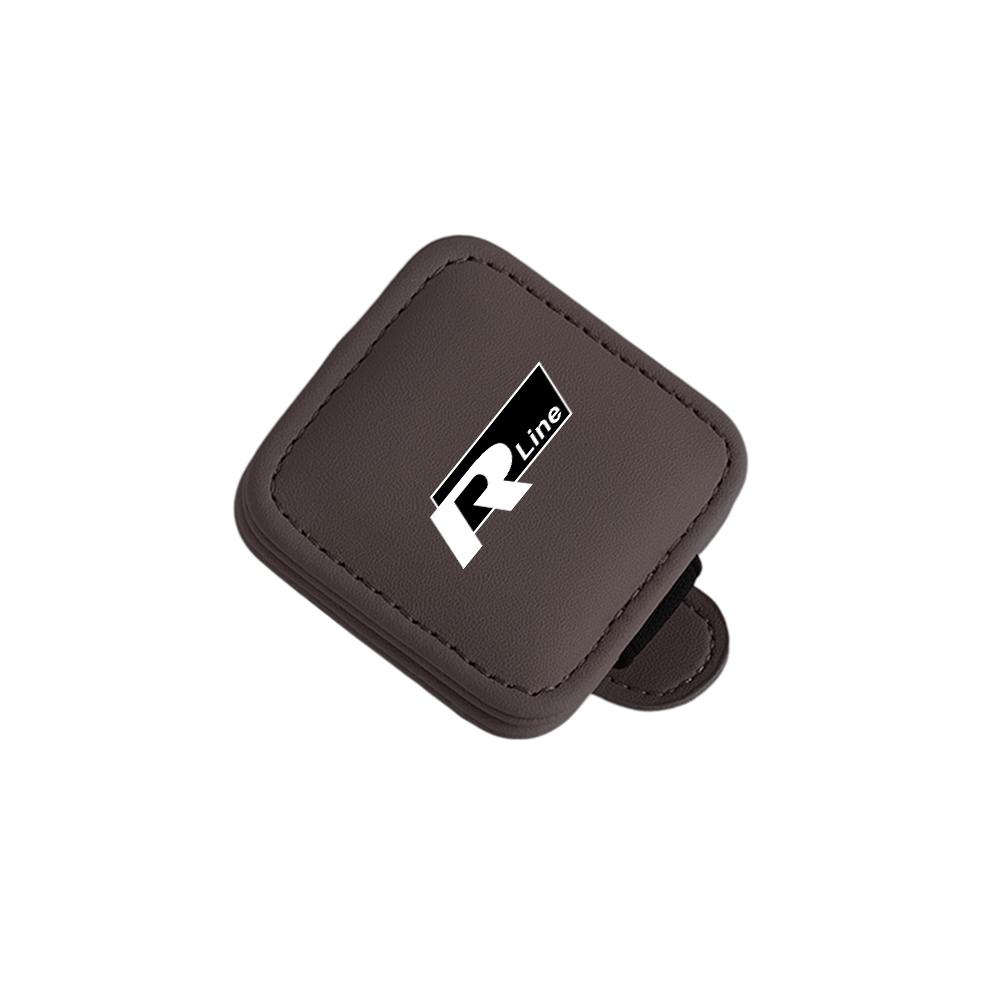 VW Car Sun Visor Glasses Clip Ticket Holder Sunglasses Fixed Clips For Volkswagen GTI Golf Polo Passat VW Tiguan T-ROC Jetta Taigo