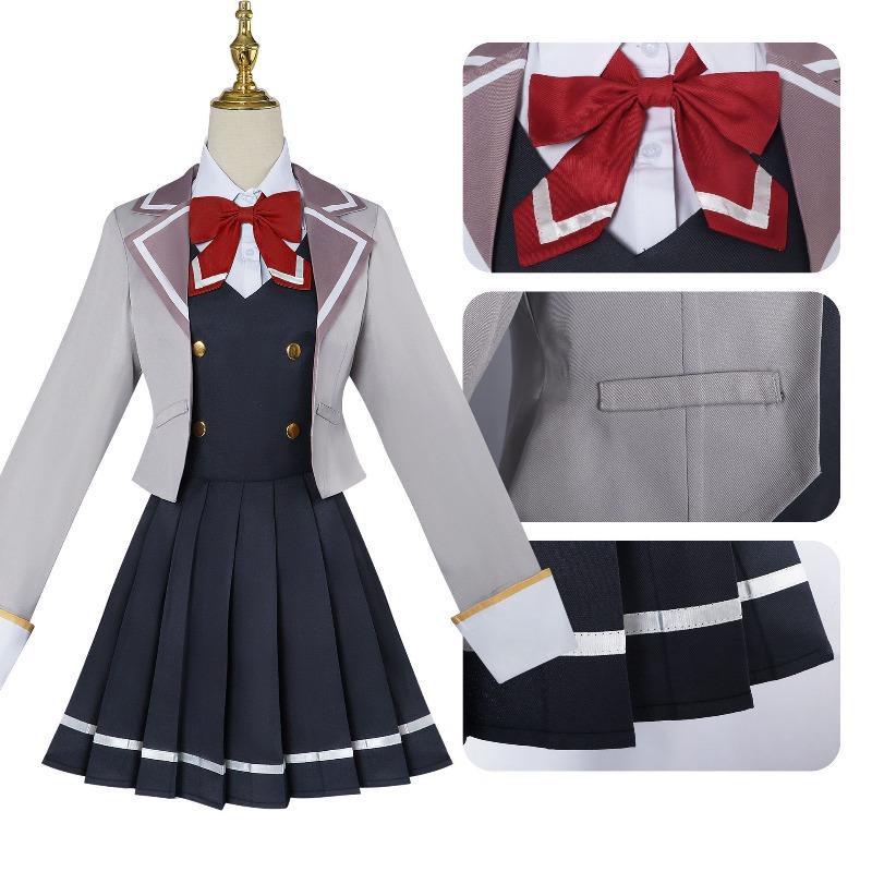 Women Anime Alisa Mikhailova Kujou Cosplay Costumes Wig Alya Sometimes Hides Her Feelings In Russian Accessories Uniform Set