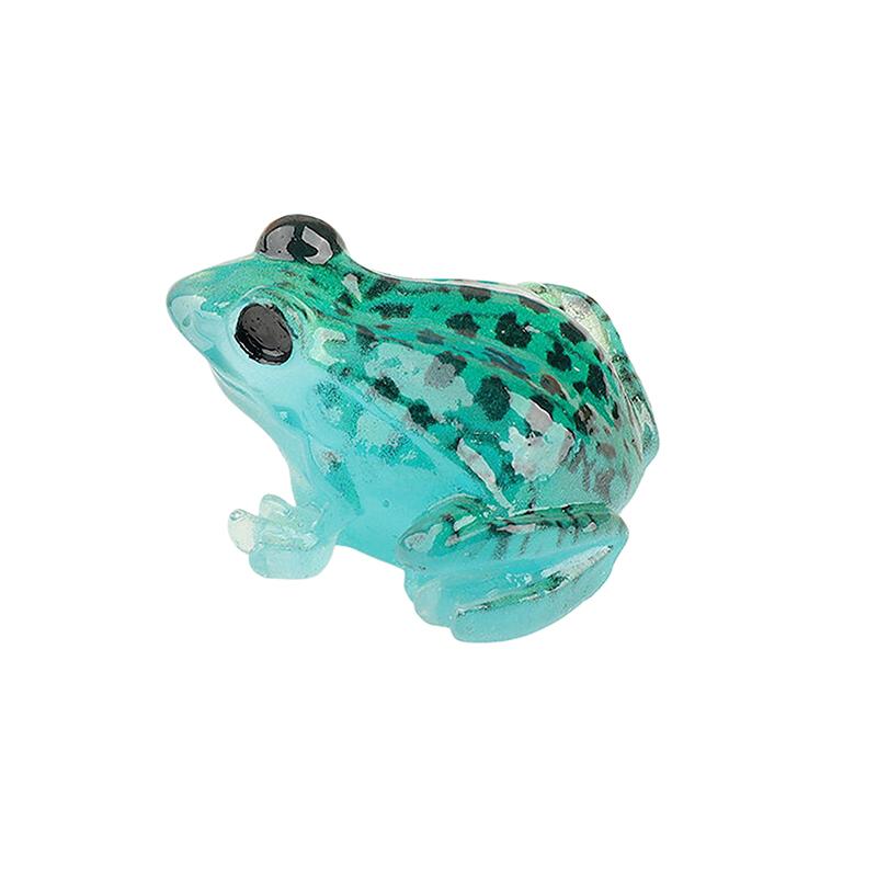 Luminous Toad Small Frog Model Decoration Micro Landscape Doll House Decoration Desktop Decoration