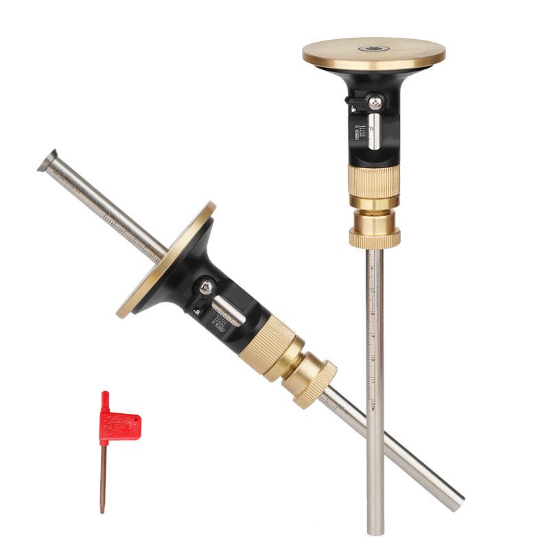 European Woodworking Marking Gauge with Carbide Blade and Fine-Tuning Capability