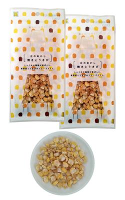 Made In Hokkaido Hokkaido Souvenirs Sweets Sweets Freeze Dried Corn Snacks Mini Size Sachets Crispy Sweets JA Biei Oka No Okashi Grilled Corn of (Set
