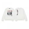 Unisex Oversized Hoodie With Distressed Washed Cotton Print Streetwear Youth Fall