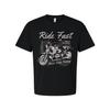Fahr schnell Motorrad Grafik T-Shirt Für Männer und Frauen Mit Nie Aufhören Zu Fahren De