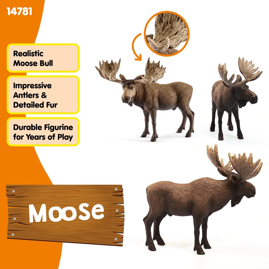 Schleich Wildlife Elk Figure 14781 (Male)