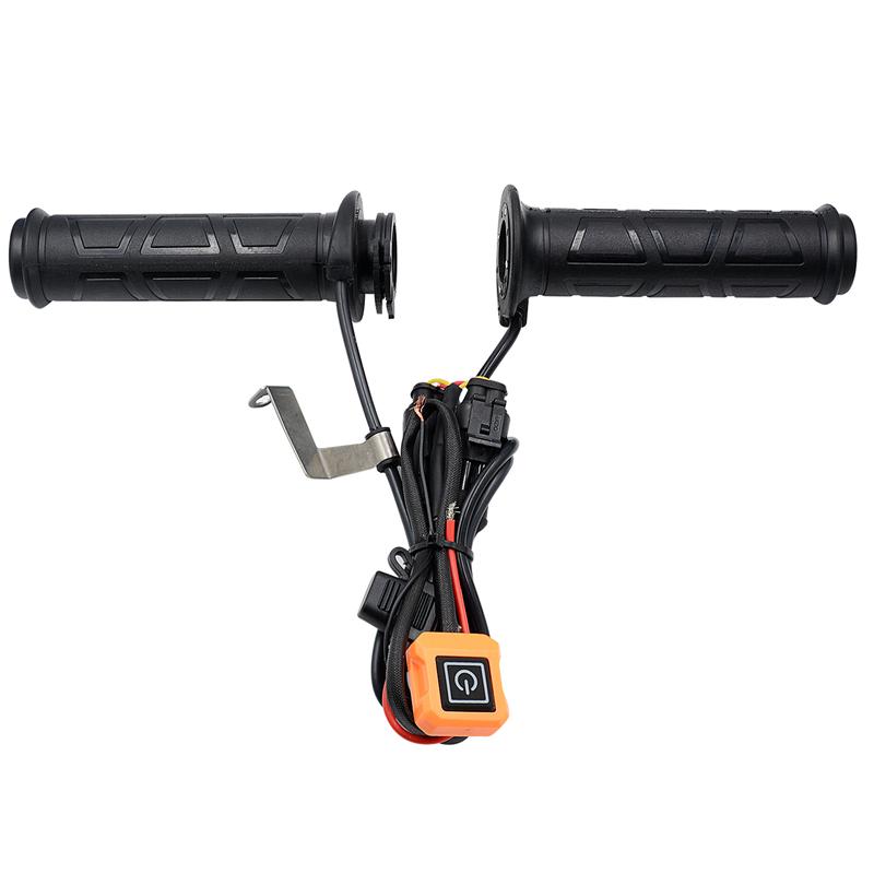 LMoDri 12V Motorcycle Heated Grip E-bike Electric Heating Grips Three-level Thermostat Switch 22MM Handlebar Hand