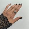 Серебряное кольцо с мистик топазом 0.555ct, вес изделия 2,05 гр (2190387)