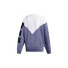 adidas Sudadera Originals Color Block para Mujer tops Índigo Blanco Negro DU8474