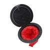 11.2 In Deck Plate Kit Deck Hatch with Storage Bag for Kayaking Yacht Fishing Boat Black