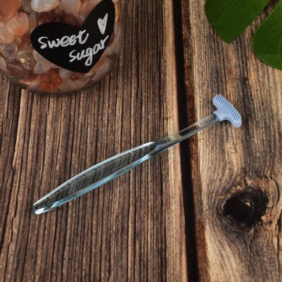 Tongue Scraper Obvious Effect Delicate Simple Universal Silicone Cleaning for Home