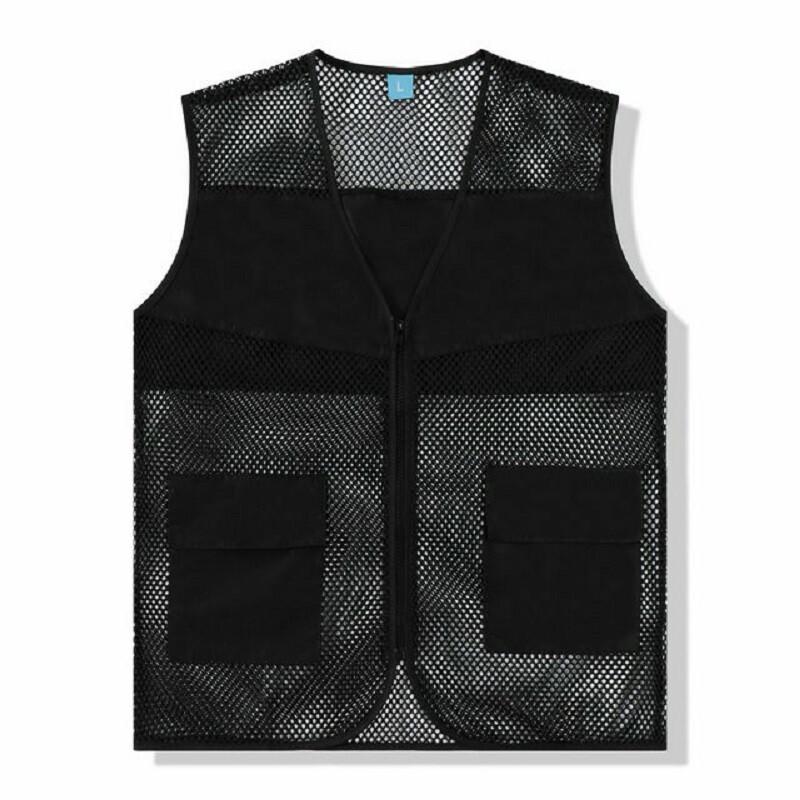 Look Reflective Mesh Breathable Safety Vest