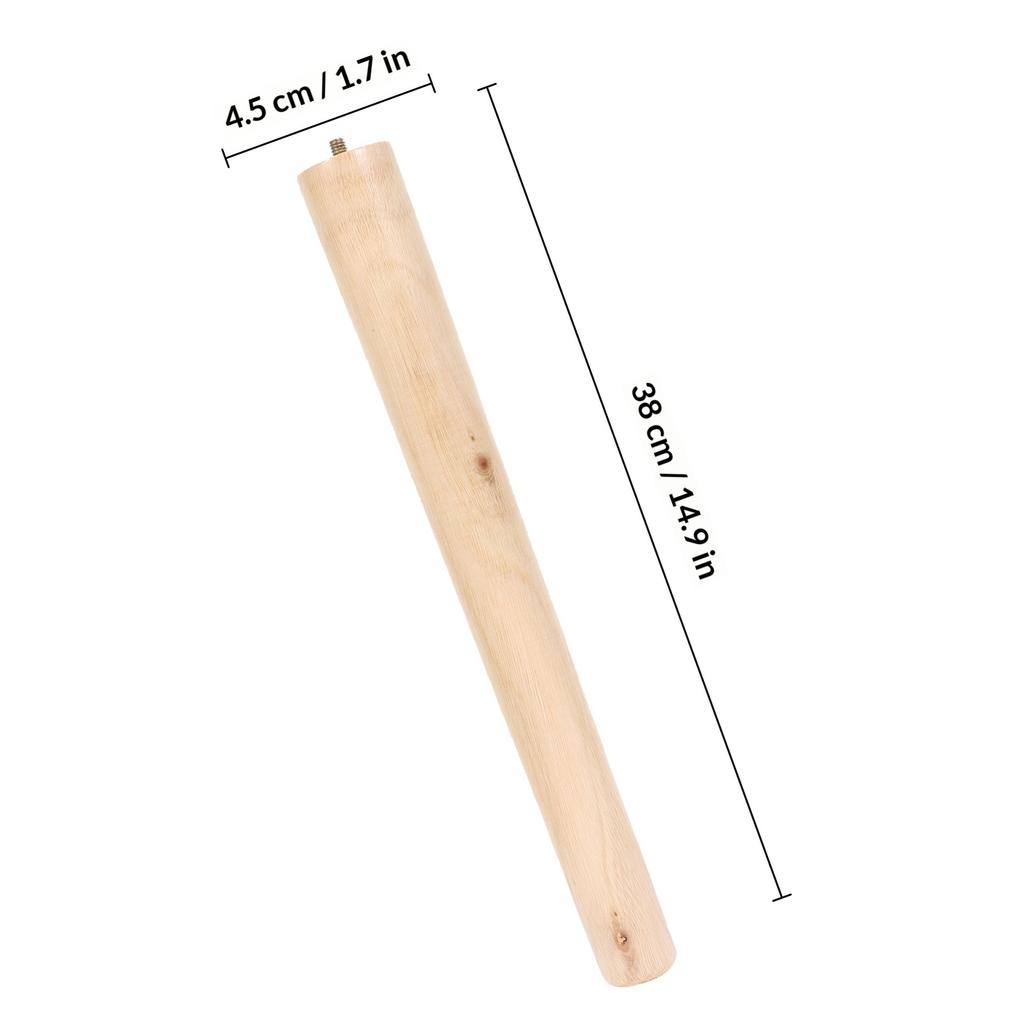 Trä Möbelfötter 4 Set Matbordsben Tischbeine Justerbara Matbord Soffa Soffbord Premiumträ Hög Belastning Stabil