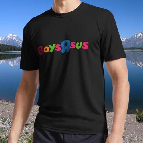 Boys r sus Active T shirt Logo TEE T shirt Funny American Size S to 5XL L