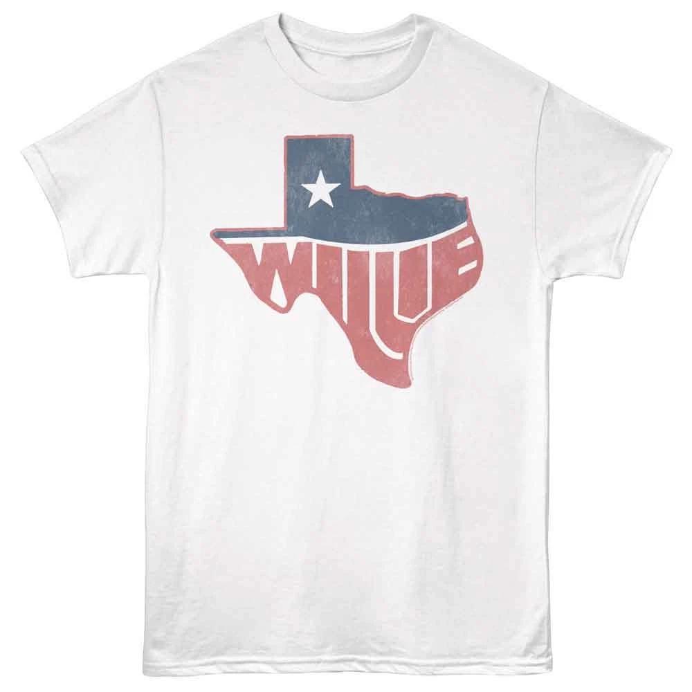 Willie Nelson - Texas Willie -  Unisex Short Sleeve Children s T-shirt - White 100