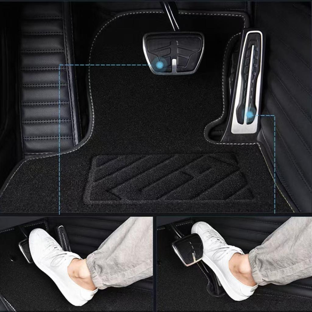 New ModelsDouble layer 5D Custom Car Floor Mats For BMW 5er Touring F11 2009-2017 Auto Carpets Foot liners Accessories liners