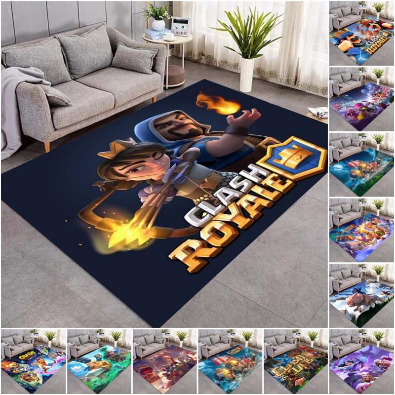 Game Archer Mage Character Print Area Rug Dark Blue Background Floor Carpet Game Fans Living Room Bedroom Home Decor Mat