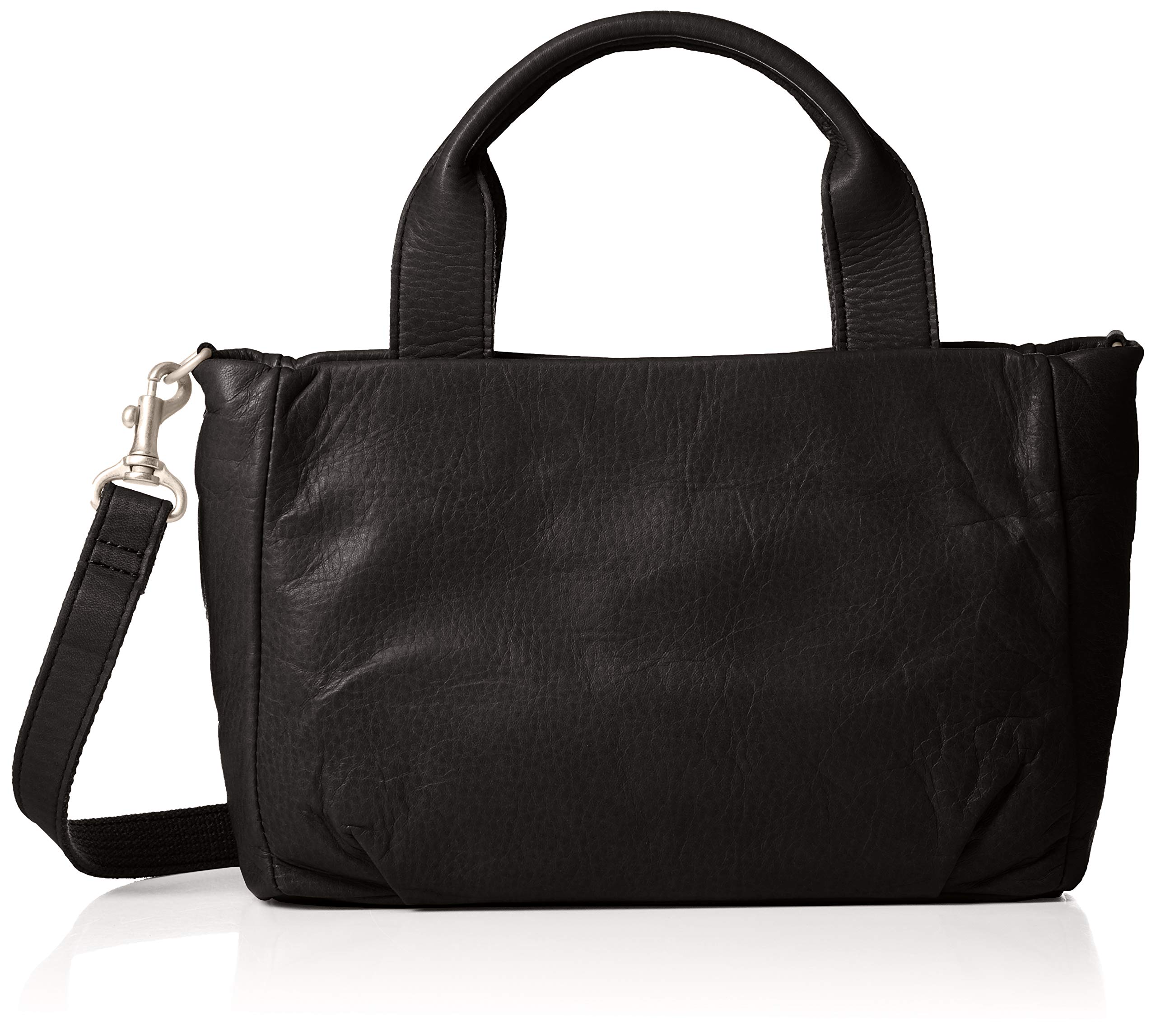 

Light cowhide shoulder bag with handle 10 Black [Applause] 37-5034