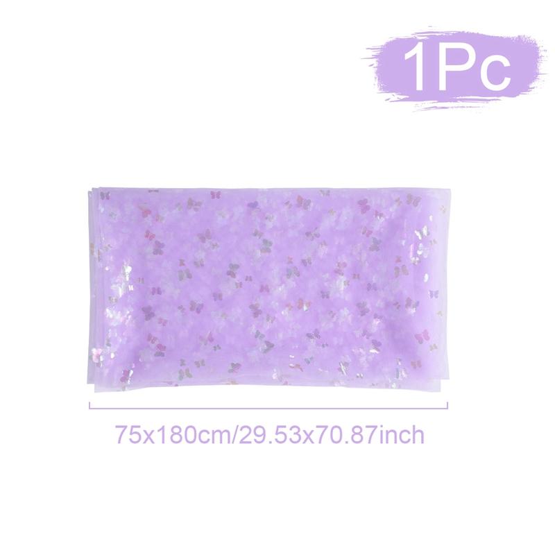 

Бабочка розовый фиолетовый сетчатый стол дорожка прозрачная вуаль обеденный стол декор для романтической свадьбы помолвки годовщины вечеринки декор