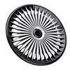4PCS Car Wheel Hub  Set 16 Inch Stylish Clip On ABS R16 Wheel Cover Replacement for Most Cars Truck SUV