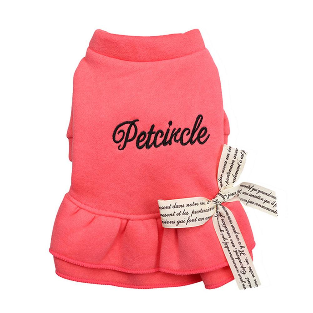 Cat Skirt Mascotas Vestidos Para Perritas Small Dog Cat Dress T-Shirt Letters Pet Puppy Sweater Hoodie for Small Dogs Dresses