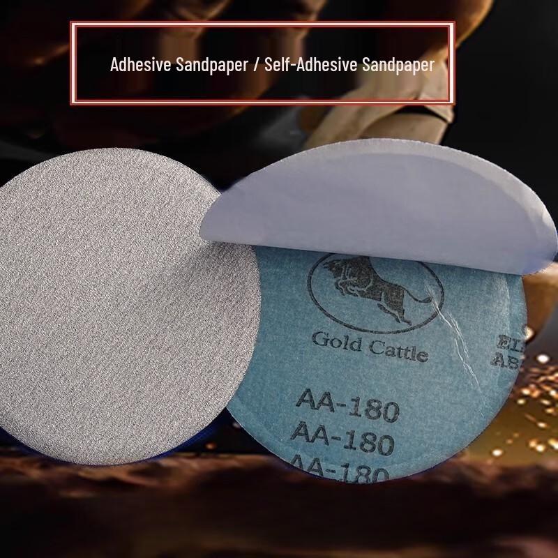 5-inch Self-Adhesive Round Sandpaper Discs