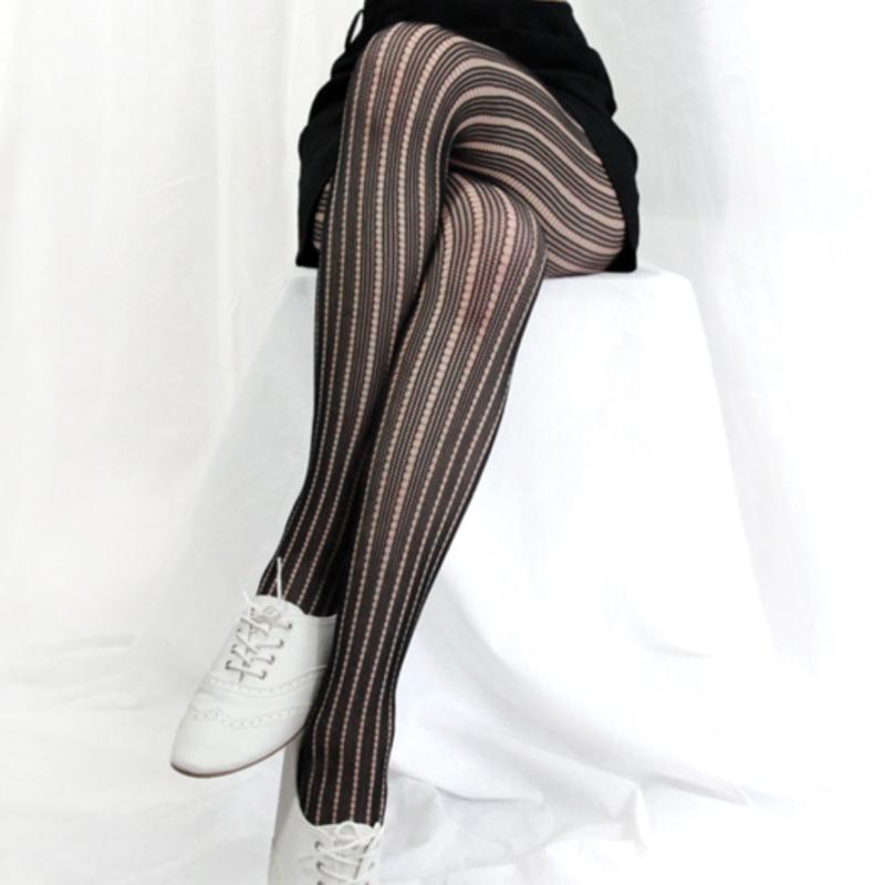 

RNOT Узор Полосатые Сетчатые Колготки single type