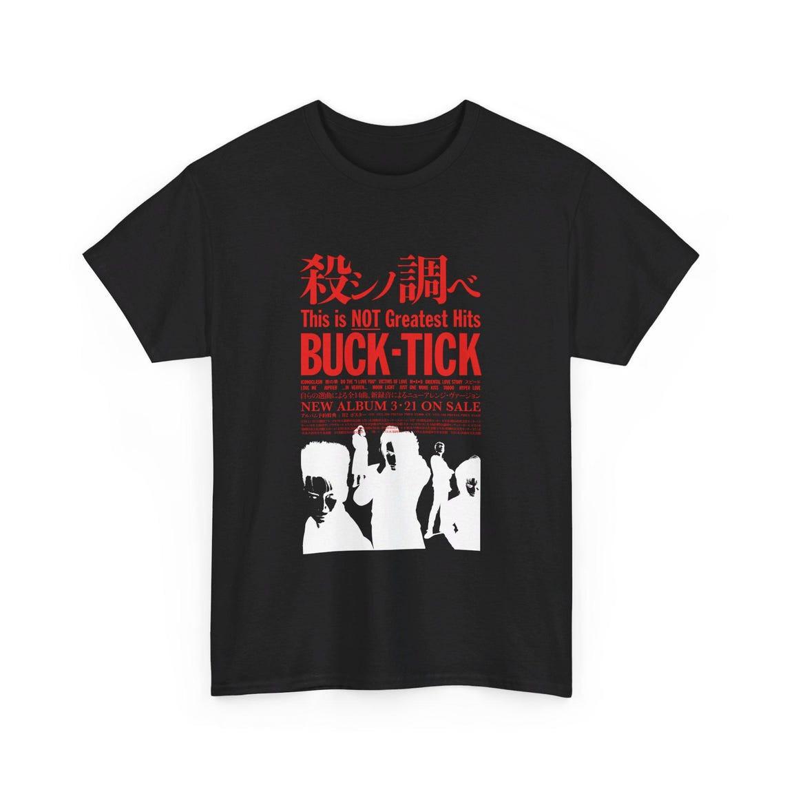 Buck-Tick Tee-Shirt This is Not Greatest Full Face Softstyle UNISEX SHIRT L