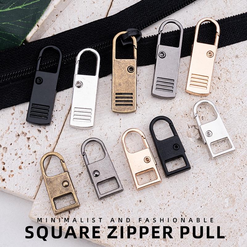 Tool-Free Removable Zipper Pull Tab for Luggage, Bags, Jackets, Clothing, and Boots