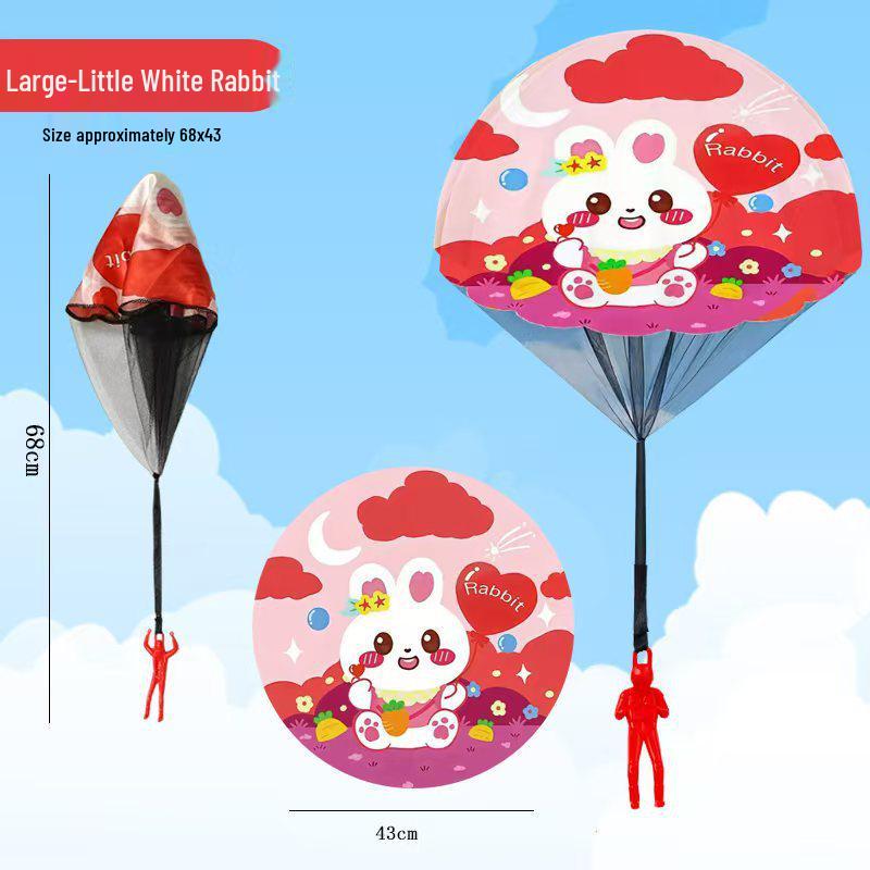 Douyin Kids' Parachute Outdoor Toy: Hand-Thrown Park Game for Parent-Child Fun