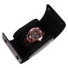 Vintage Leather Watch Roll Travel Case Single Watch Watch Bag  Wristwatches Protection