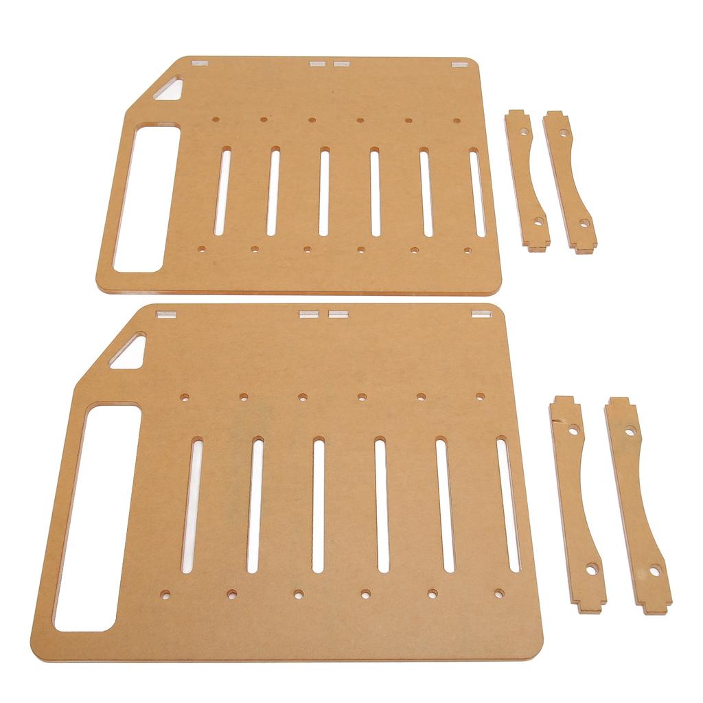 DIY Hard Drive Bracket Multi Layer Accurate Mounting Hole DIY Acrylic Hard Disk Rack for Desktop 6