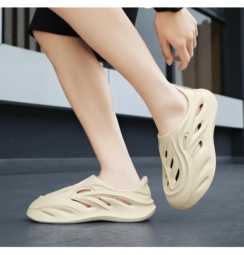 Fashion Men Sandals Summer Leisure Beach Holiday Sandals Shoes 2025 New Outdoor Sneakers Male Comfortable Casual Soft Trend Light