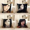 1pc Mari Kurihara Prison School Pillow Case Fashion Square Pillowcase Bedroom Sofa Room Ins Decoration Leisure