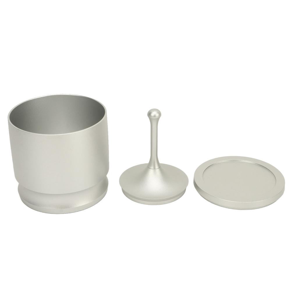 Dosing Rings Press Aluminum Alloy Anti Flying Coffee Powder Picker Coffee Making Supplies 58mm