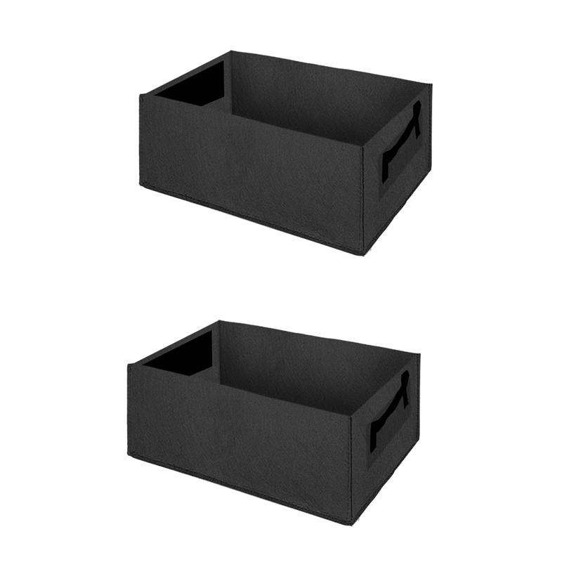 Felt Fabric Planting Pot Garden Grow Bag Rectangle Planting Bag Flowerpot Garden Vegetable Field Bed Cultivation Growth Planters