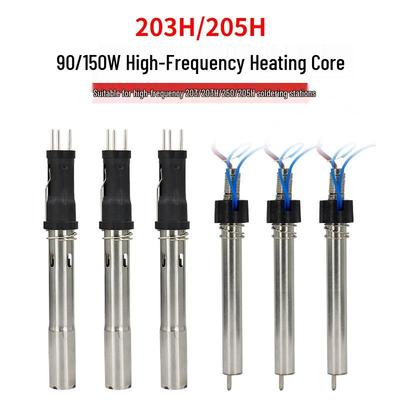 High-Frequency 205H Soldering Iron Handle with 150W Heating & 203H Eddy Current 90W Plug-in