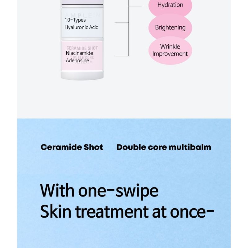 AMPLE: N - Ceramide Shot Double Core Multi Balm