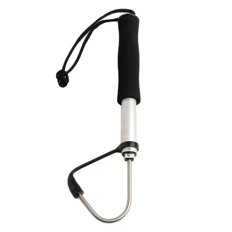 Ice Fishing Anchor Fish Hook Stainless Steel Telescopic Stainless Steel Fishhook Hooks Catch Lifting Device Multifu Fishes Gear