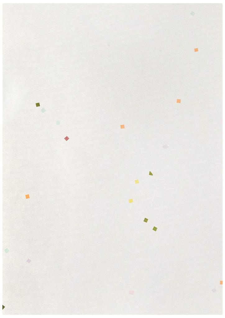 Kawasumi Washi OA Washi Flower B5 X 25 Sheets Calendar, White, Size, 18.2 25.7 Cm,