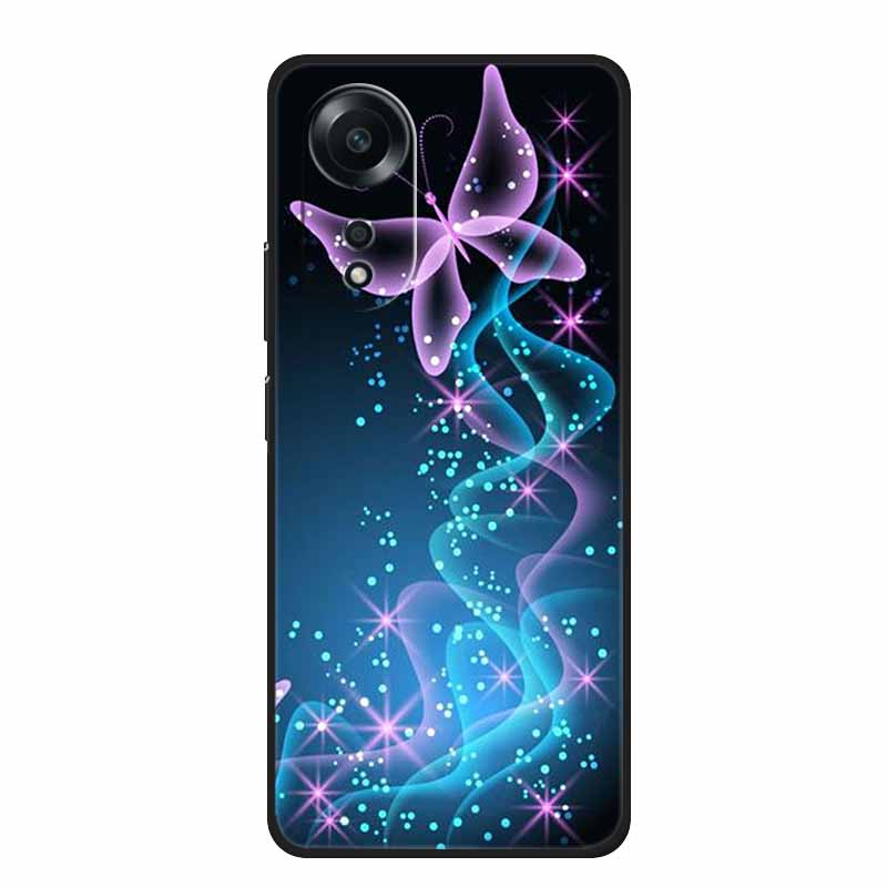 For Oppo A58 4G Case Animals Soft Silicone TPU Back Cover Phone Cases For Oppo A38 4G A78 4G CPH2577 Wolf Shockproof etui Capa For Oppo A58 4G