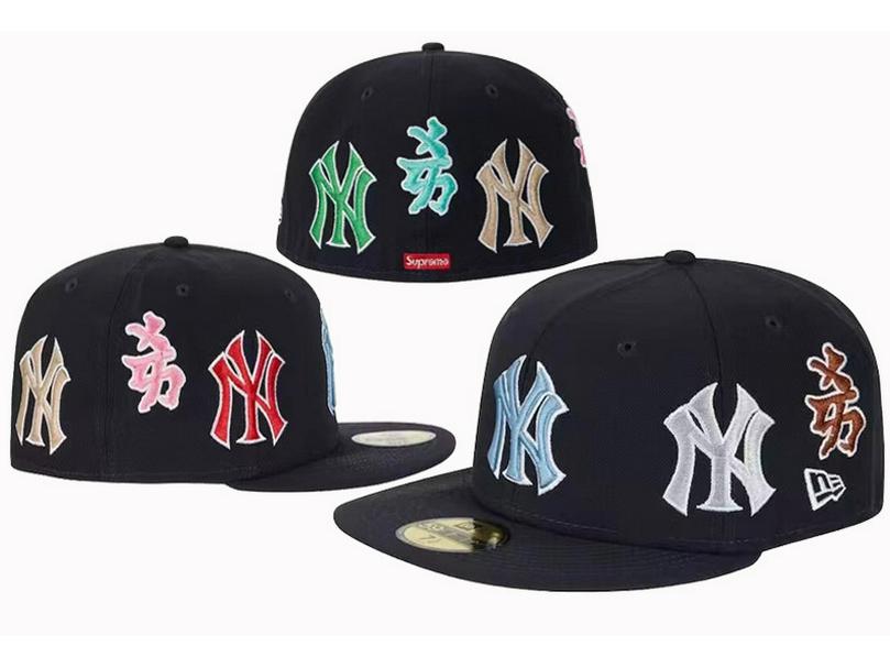 

LA Lakers Flat Brim All-Star Baseball Cap - NY Baseball & NBA Team Hat 59.6cm