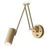 Led Dimmable Wall Lamp Bedroom Bedside Reading Light Folding Telescopic Switch Modern Creative Study Rocker Wall Light Fixture