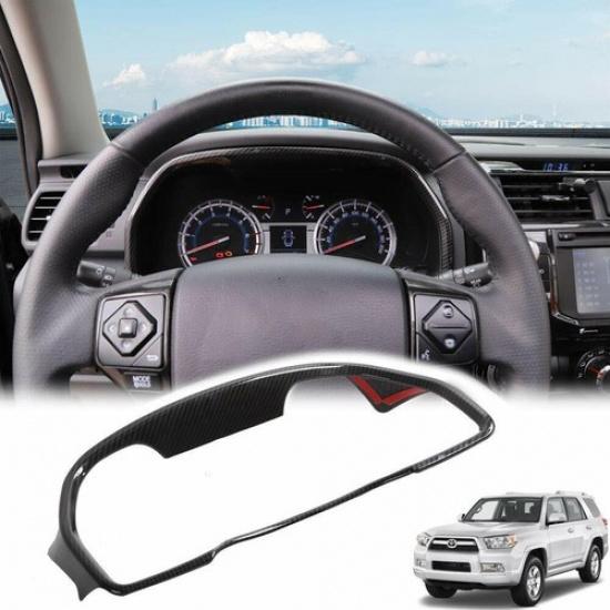 Dashboard Frame Trim Decor Cover For 4Runner 2010- Accessories Carbon Fiber
