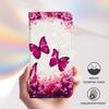 Cute Painted Leather Flip Case on For Samsung Galaxy M13 M12 A12 A13 A22 A22S A32 A52 A52S A72 A73 Wallet Stand Book Cover Strap