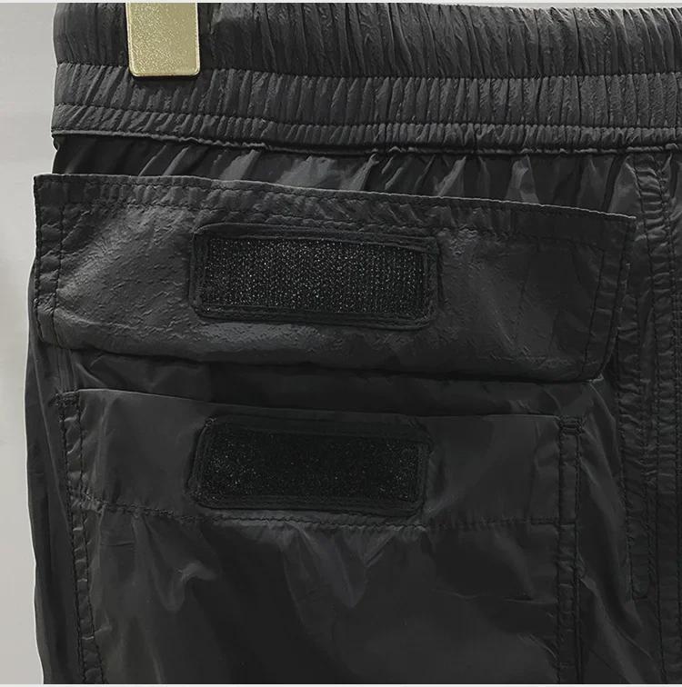 SUBHUMAN Unisex Nylon Harem Pants | Lightweight, Comfy, Loose-Fit Cropped Summer Wear