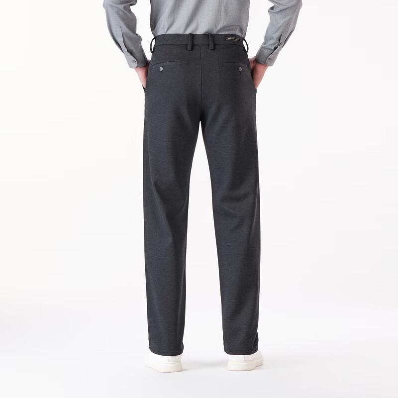Men's Lamb Wool Winter Business Casual Trousers