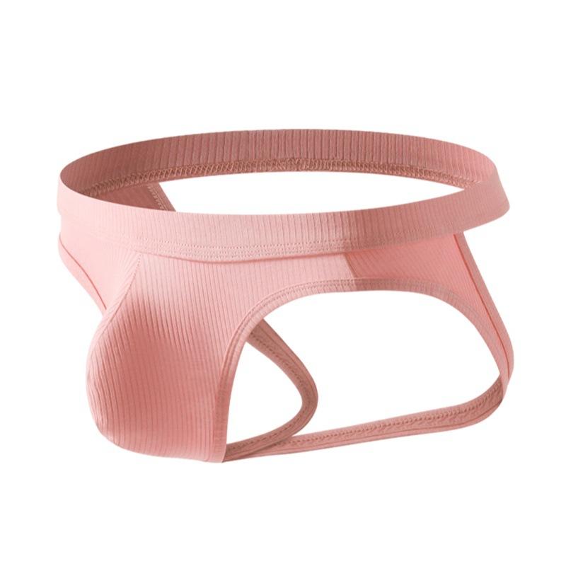Men's Summer Taste Thread Exposed Hip Breathable Thong Underwear
