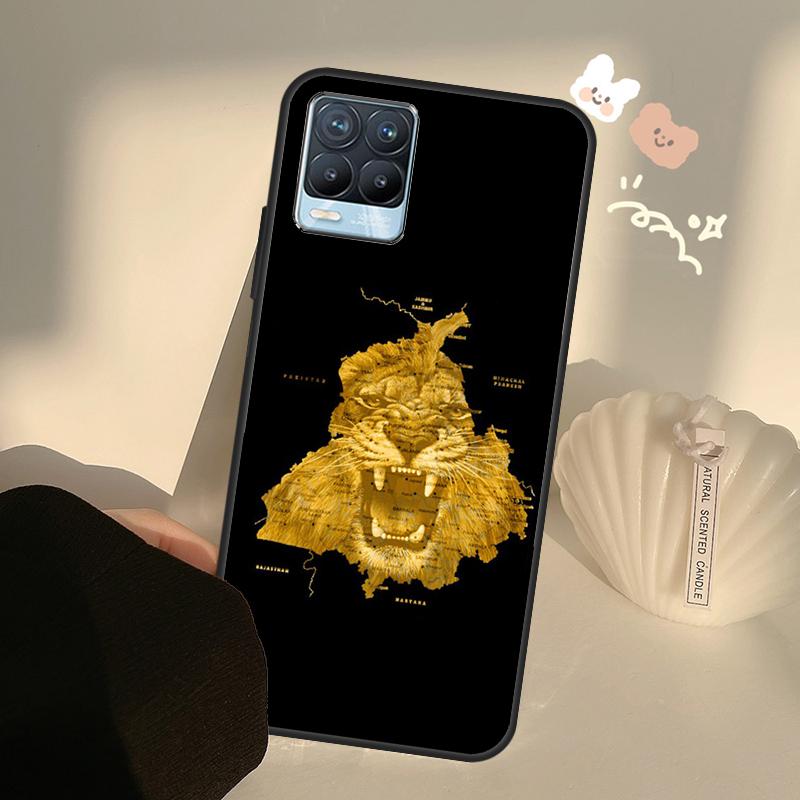 

Карта Пенджаба Чехол-контур для Realme GT7 Pro GT6 C65 C67 C61 C53 C55 C51 C25 C63 C71 C75 11 12 13 14 15 Pro Plus Realme C33